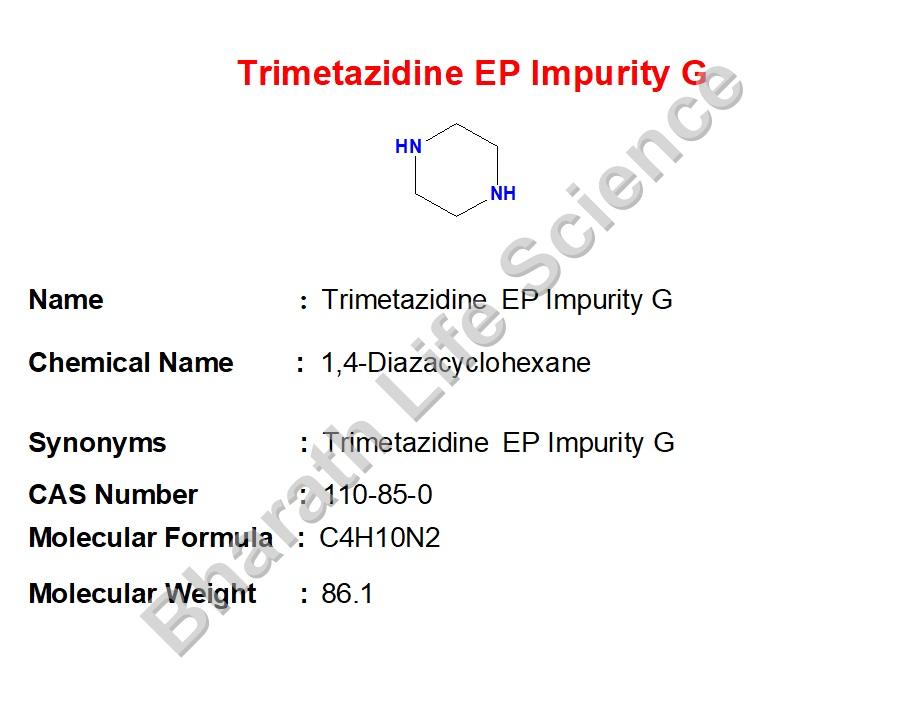 Trimetazidine  EP Impurity G